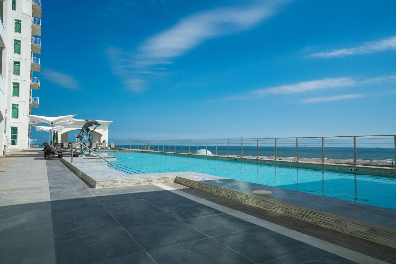 Sea It All Infinity Pool Ocean Views Steps From The Beach - A Perfect Romantic Getaway Apartment Galveston Ngoại thất bức ảnh